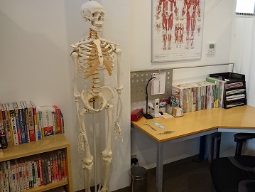 いとう整骨院 馬橋 診察室　様子